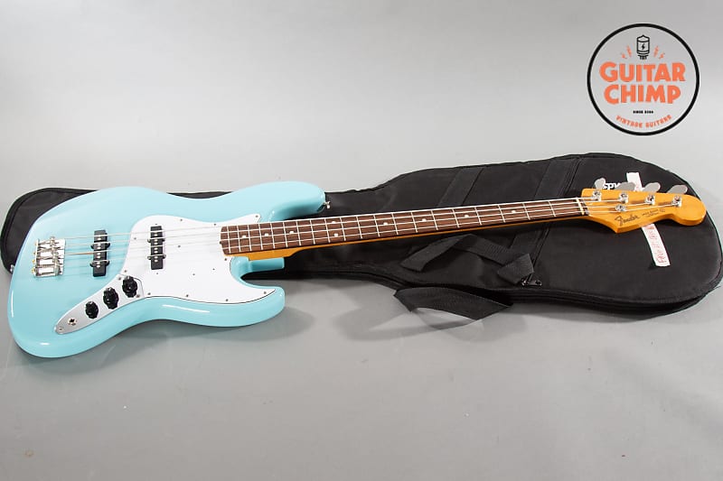 ベース Fender Japan Jazz Bass Sonic Blue Fender Made in Japan Traditional 60s Jazz Bass (Sonic Blue