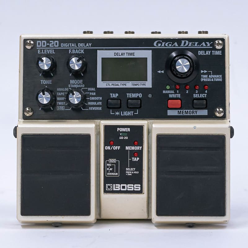 Boss DD-20 Giga Delay Digital Delay Guitar Effect Pedal | Reverb