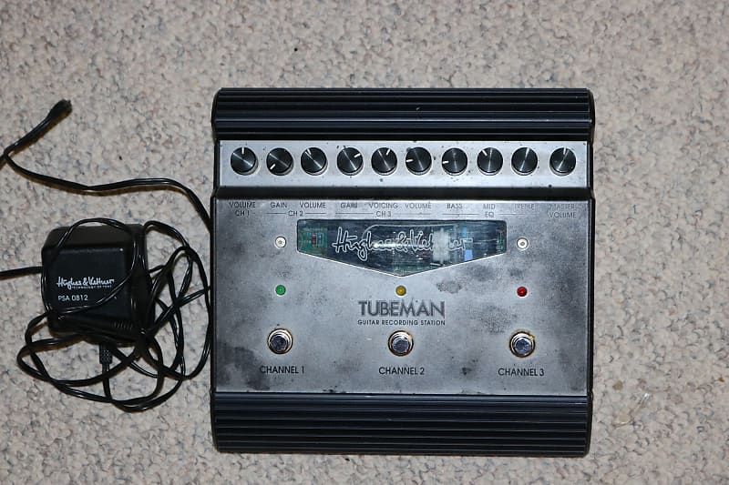 Hughes & Kettner Tubeman 3-Channel Guitar Recording Station
