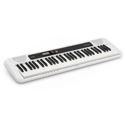 Casio CT-S200 61-Key Digital Piano Style Portable Keyboard with 48 Note Polyphony and 400 Tones, White image 5