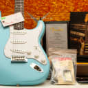 FENDER USA Custom Shop 1960's NOS Stratocaster "Daphne Blue t +  Rosewood" (2019).