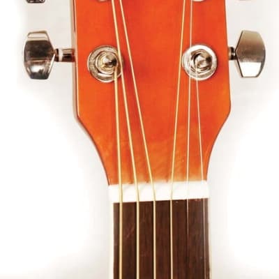 Indiana IDA-CB Dakota 39 Series Concert Shape Spruce Top 6-String Acoustic Guitar image 8