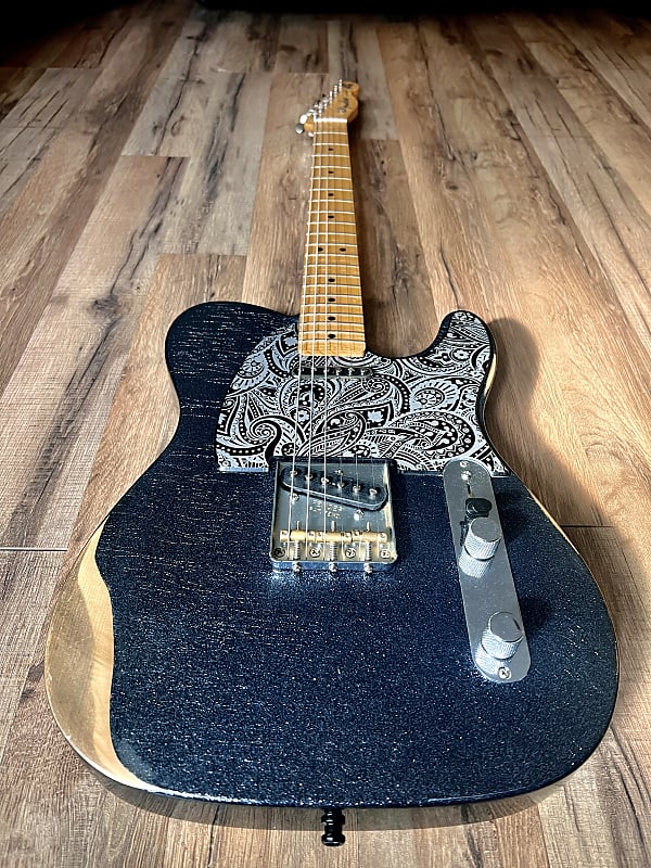 Fender Telecaster Brad Paisley  2023 - black sparkle **UPGRADED** image 1