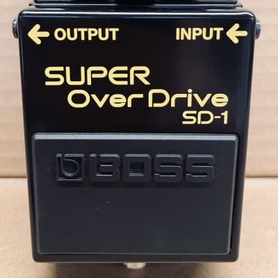 Boss SD-1 40th Anniversary Limited Edition Super Overdrive | Reverb