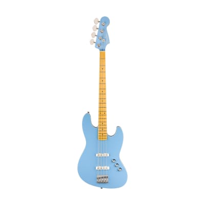 [PREORDER] Fender Aerodyne Special Jazz Bass Guitar, Maple FB, California Blue image 1