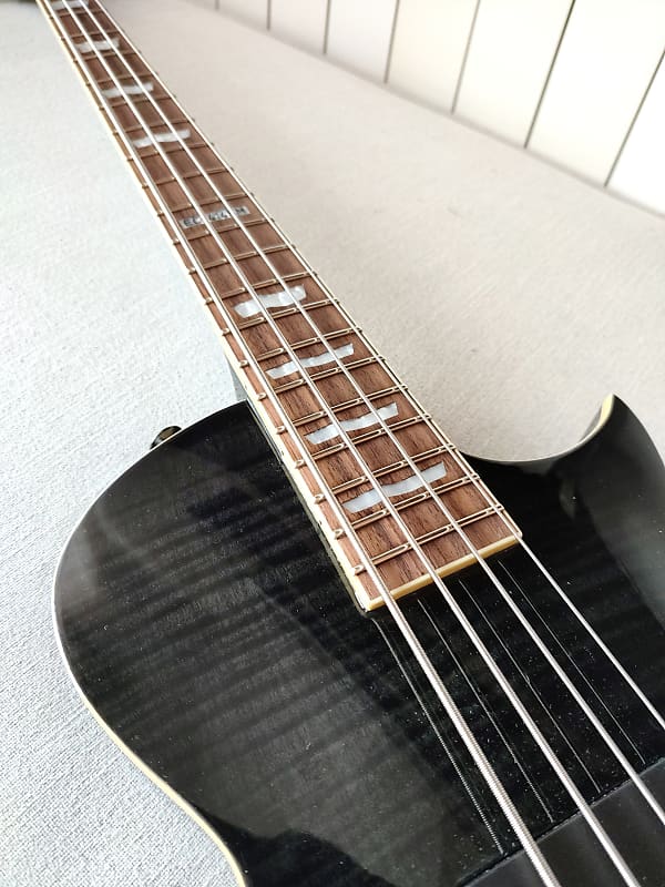 Les Paul Bass ESP LTD EMG Active EC-414 Eclipse See Thru Les Paul Bass ESP LTD EMG Active EC-414 Eclipse See Thru
