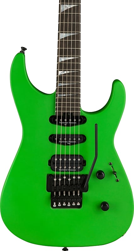 Jackson American Series Soloist SL3 Electric Guitar, Satin Slime Green w/ Case image 1