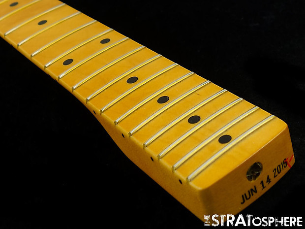全国送料無料ギフト HOT USA RI 57 Vintage Fender ROD Stratocaster NECK Strat ギター