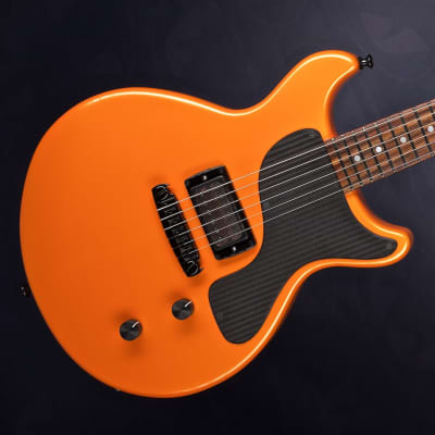 Feline Guitars Lion Cub DC Modern Contour - Lambo Orange for sale