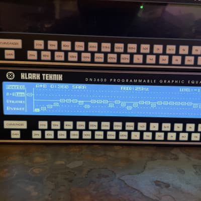 Klark Teknik DN3600 - Programmable Analogue Graphic EQ | Reverb Klark Teknik DN3600 - Programmable Analogue Graphic EQ | Reverb
