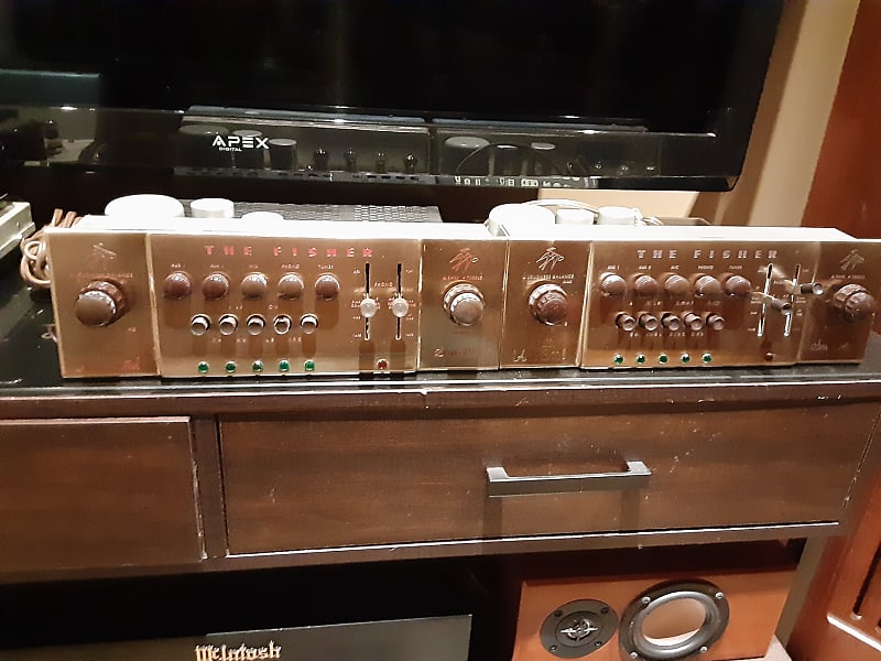 Fisher Preamp 1960"s image 1