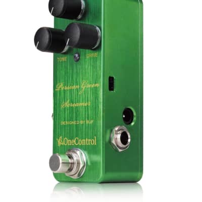 One Control Persian Green Screamer Electric Guitar Effect Pedal BJF Series image 2