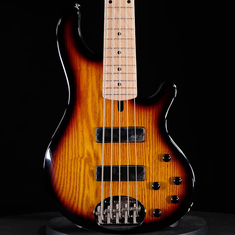 Lakland Skyline 55-01 Standard 5-string Bass Guitar - 3-Tone Sunburst with  Maple Fingerboard