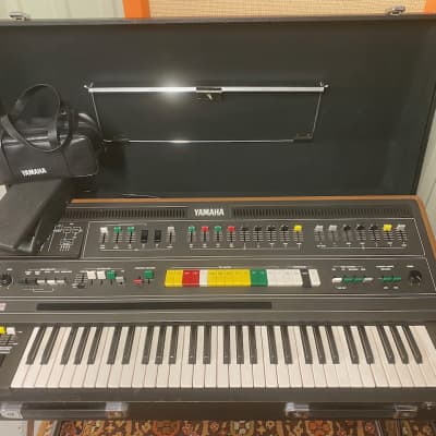 Vintage 1970s Yamaha CS60 Analog Polyphonic Synthesizer Synth w/ Pedal & Stands image 2