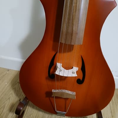 Philippe Berne 'Aperggione' 6 string guitarviol/cello 2011 - rosewood, spruce, maple image 2