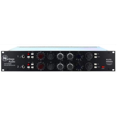 Heritage Audio HA73EQX2 Elite Series 2-Channel Microphone Preamplifier with Equalizer image 4