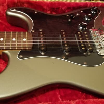 Fender Stratocaster Deluxe Floyd Rose 2002 Pewter w/ Rosewood image 5