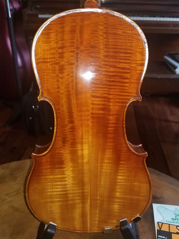 Old Suzuki Stradivarius Vintage 4/4 Violin Sunburst Fiddle Antique