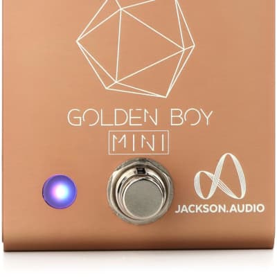 Jackson Audio Golden Boy Mini Overdrive Pedal - Rose Gold image 1