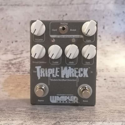 Reverb.com listing, price, conditions, and images for wampler-triple-wreck