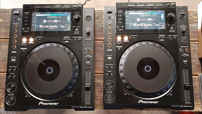 2x Pioneer cdj-900 nexus 2021 Schwarz | Reverb