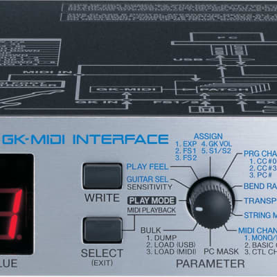 Roland GI-20 GK-MIDI Interface 2002 - 2010 - Silver