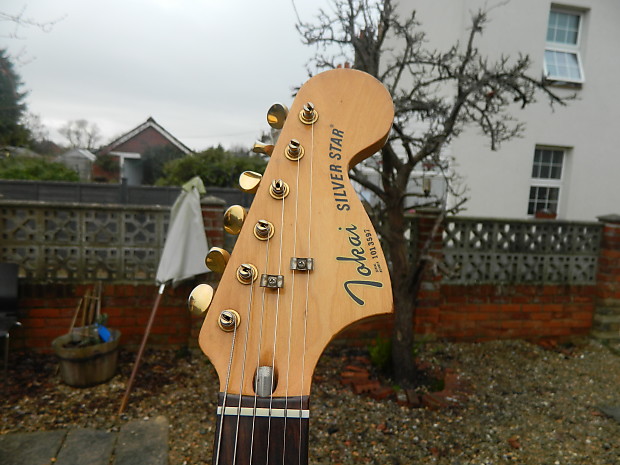 Tokai Silver Star 1981 Strat SS48 1981 Aged Olympic White