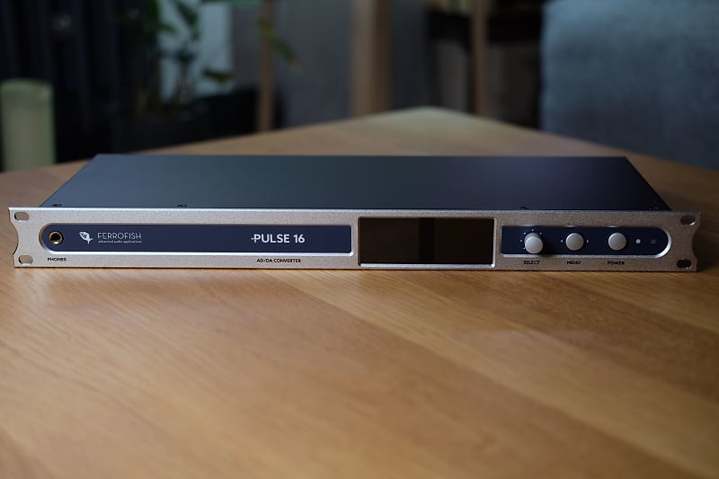Ferrofish Pulse 16 Channel AD/DA Converter 2020 Silver Reverb