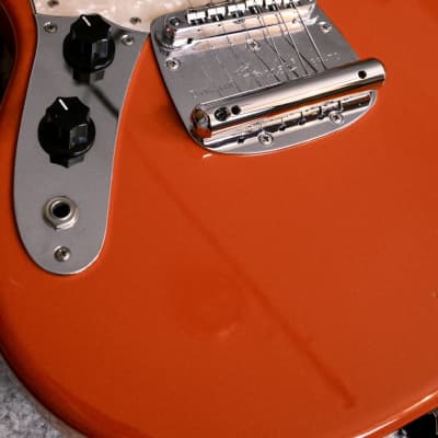 Fender Kurt Cobain Mustang Left-Handed 2012 Fiesta Red image 5