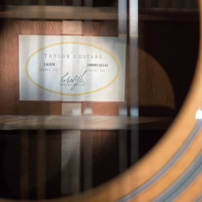 Taylor LKSM-12 2000 - American Mahogany/Sitka Spruce image 14