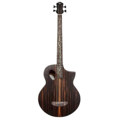 Michael Kelly Dragonfly 4 Port Java Ebony Acoustic-Electric Bass Guitar image 2