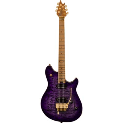 EVH Wolfgang Special QM Baked Maple Fingerboard Purple Burst for sale