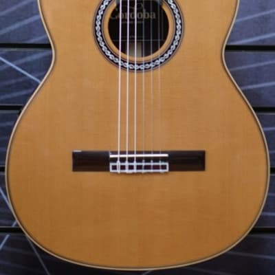 Cordoba Luthier C12 Cedar All Solid Nylon Guitar & Case image 6