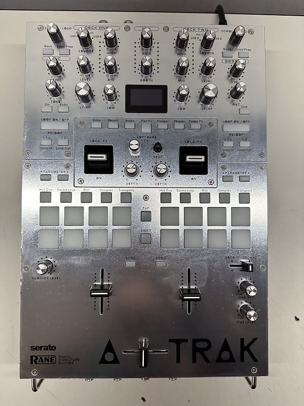 Rane Seventy A-Trak Signature Edition Serato 2-Channel Digital Mixer 2021 - Present - Silver image 1