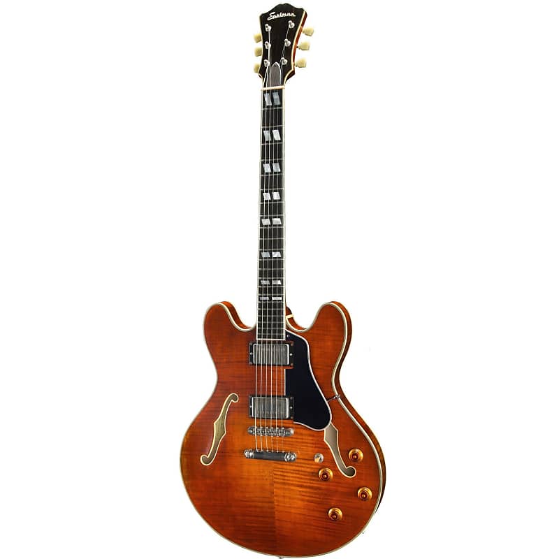 Eastman T59/V Semi-Hollow Electric Guitar - Antique Classic | Reverb