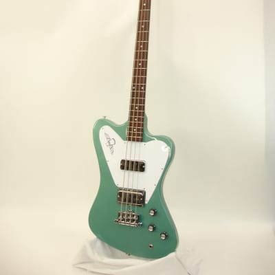 2021 Gibson Thunderbird Bass Guitar, Inverness Green w/ Non-reverse Headstock w/ Case & Candy image 2