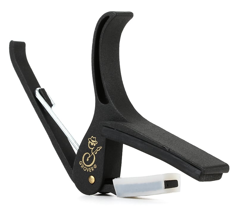 Grover GP750 Ultra Capo Matte Black (24pack) Bundle Reverb
