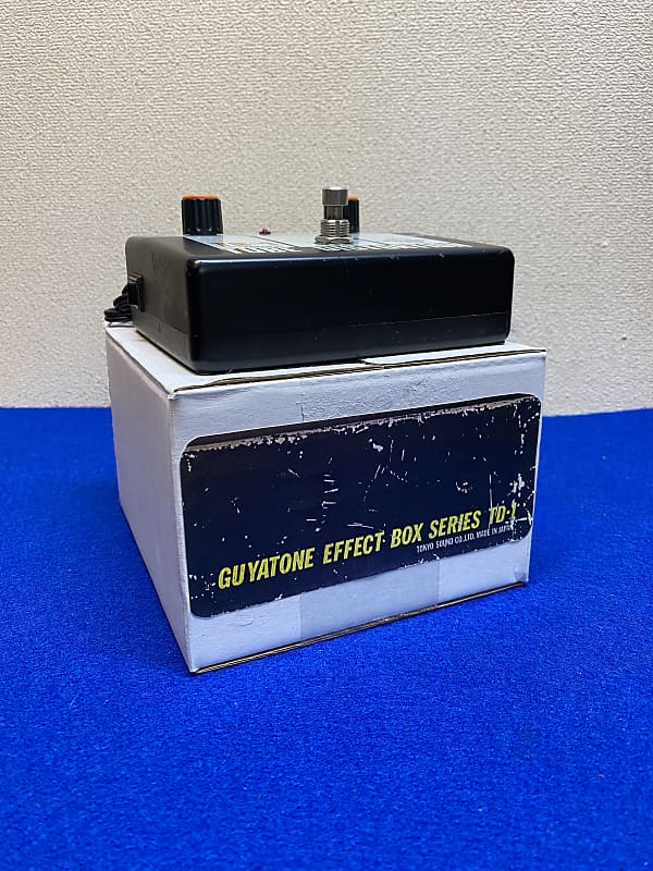 Guyatone TD-1 12AX7 tube driven distortion pedal. Fuzzy | Reverb