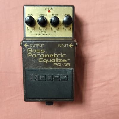Reverb.com listing, price, conditions, and images for boss-pq-3b-bass-parametric-equalizer