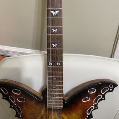 Collectible Custom Made Rick Kelly Butterfly Guitar image 8