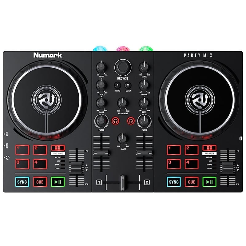 Numark Party Mix II DJ Controller with Lights | Reverb Norway