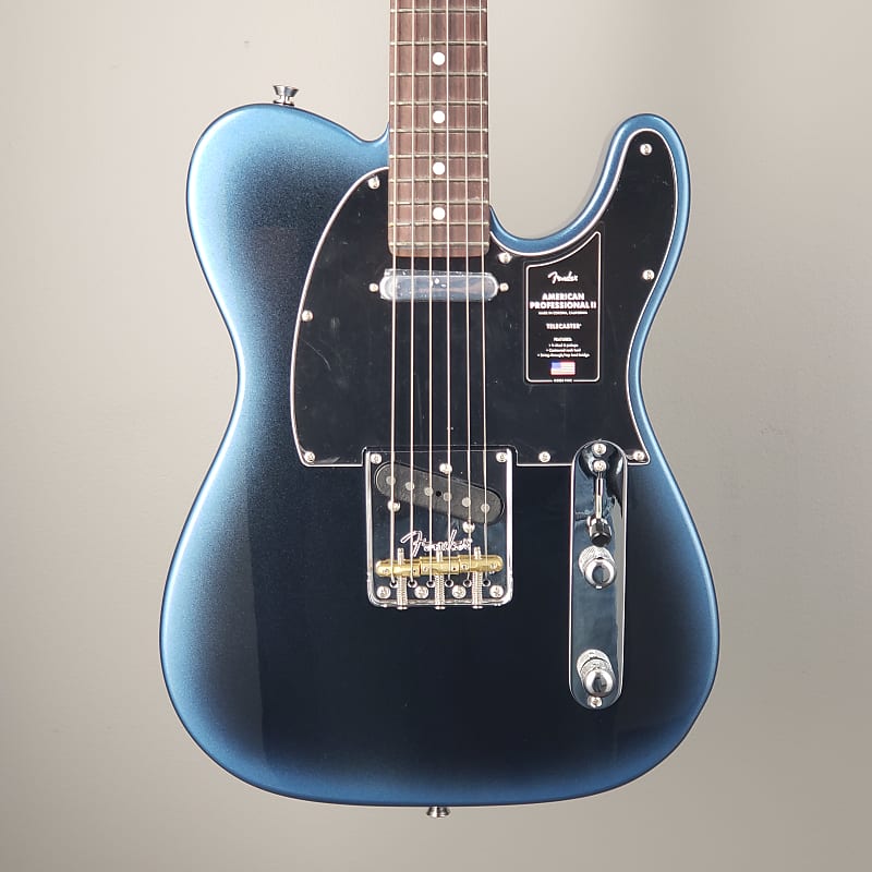 Fender American Professional II - Dark Knight - Telecaster - | Reverb