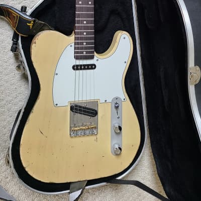 MJT Telecaster Relic Aged Bill Lawrence pickups 6.52 lbs for sale