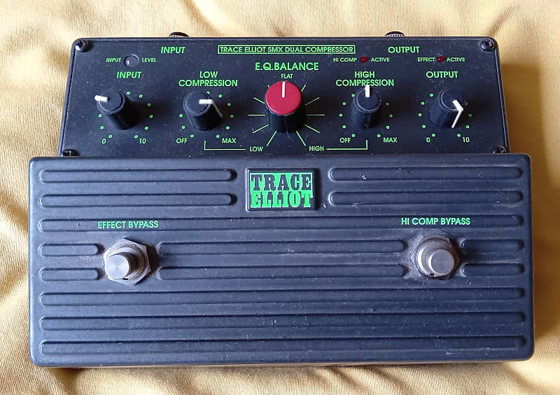 Trace Elliot SMX Dual Bass Compressor, 18v 1990s | Reverb