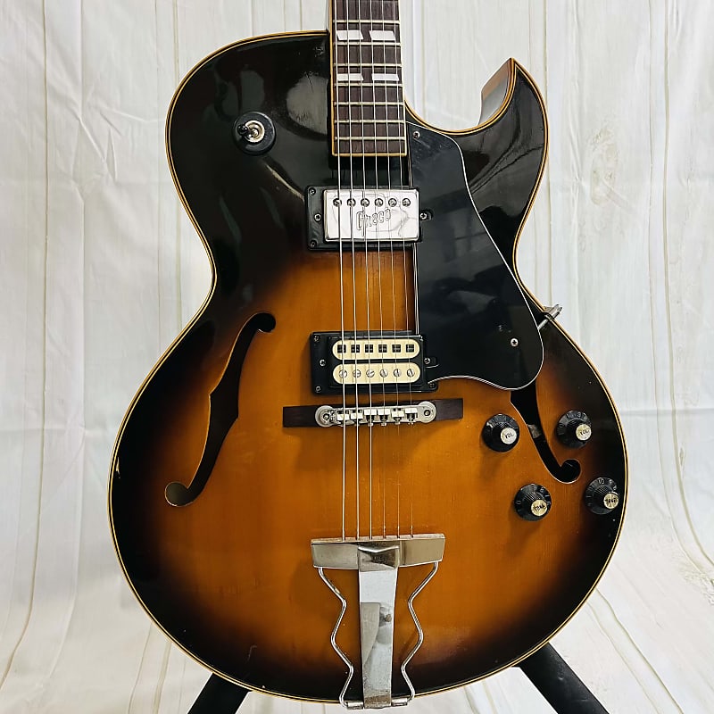 Greco S-50 1970s - Sunburst MIJ Vintage ES175 Type