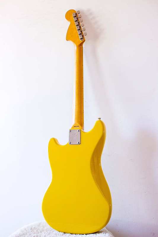Fender Japan '69 Reissue Mustang MG69 Rebel Yellow 2010 | Reverb