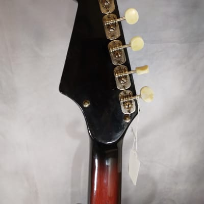 Kawai Vintage Made in Japan Offset Body Electric Guitar 1960s - Red Burst image 8