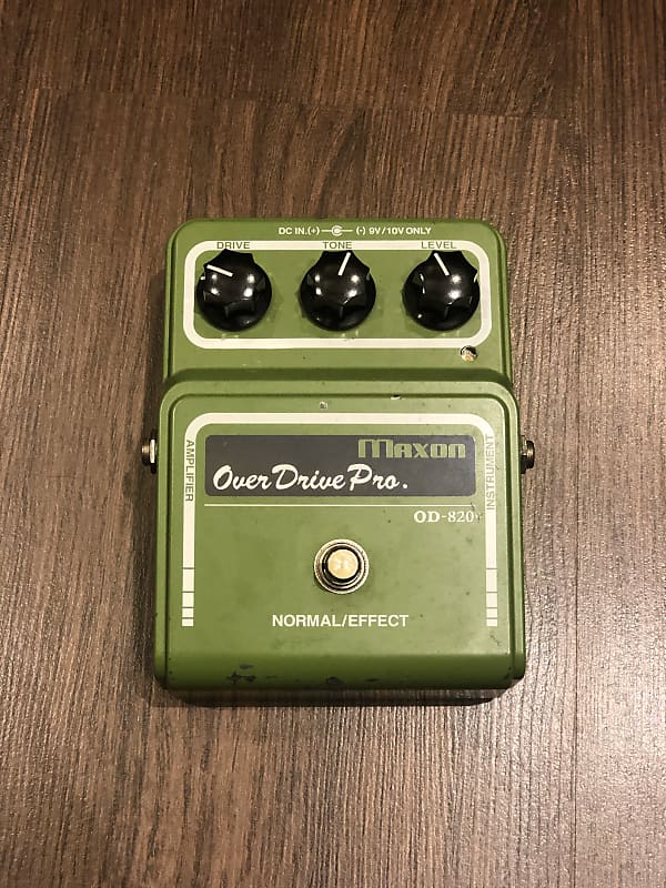 Maxon OD-820 Overdrive Pro Overdrive Pedal - Wide & Open - Made In
