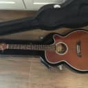 Takamine EF261S AN Legacy Series FXC Cutaway Acoustic/Electric Guitar Gloss Antique Stain