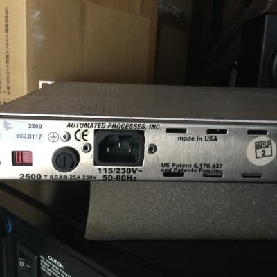 API 2500 Stereo Bus Compressor